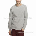 Crewneck sweatshirt, plain jumper for men